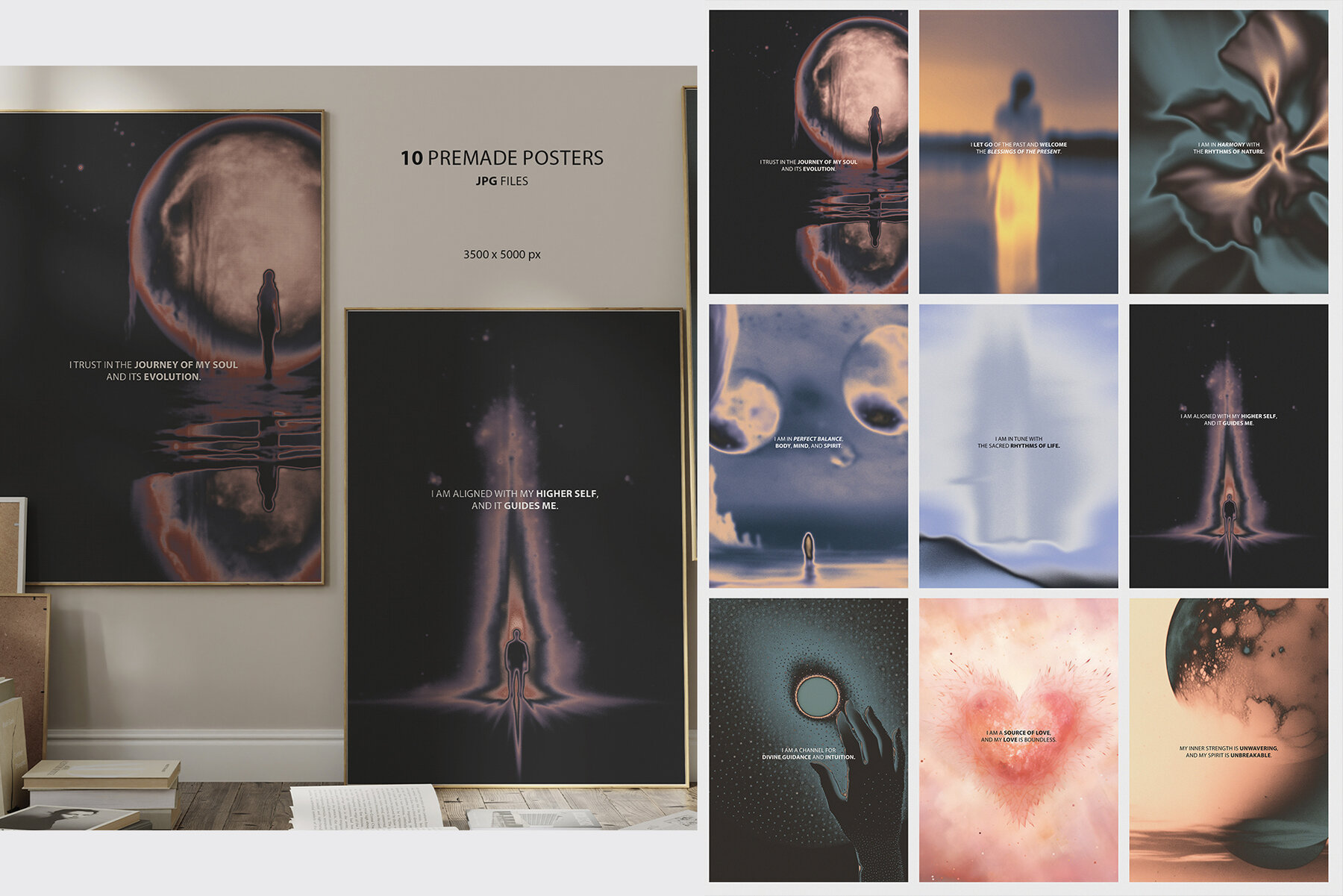 100 Grainy Gradients Posters 7