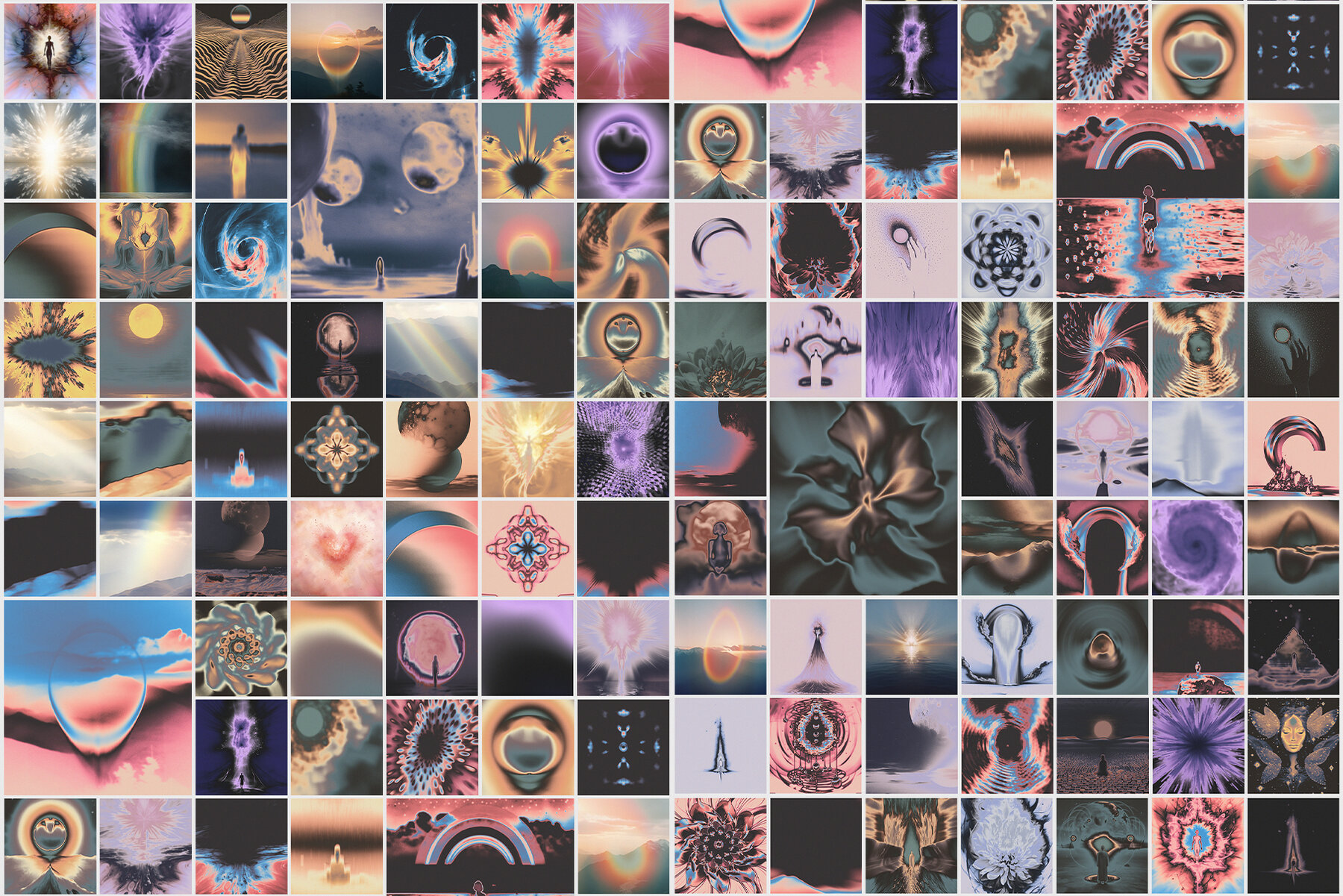 100 Grainy Gradients Posters 9