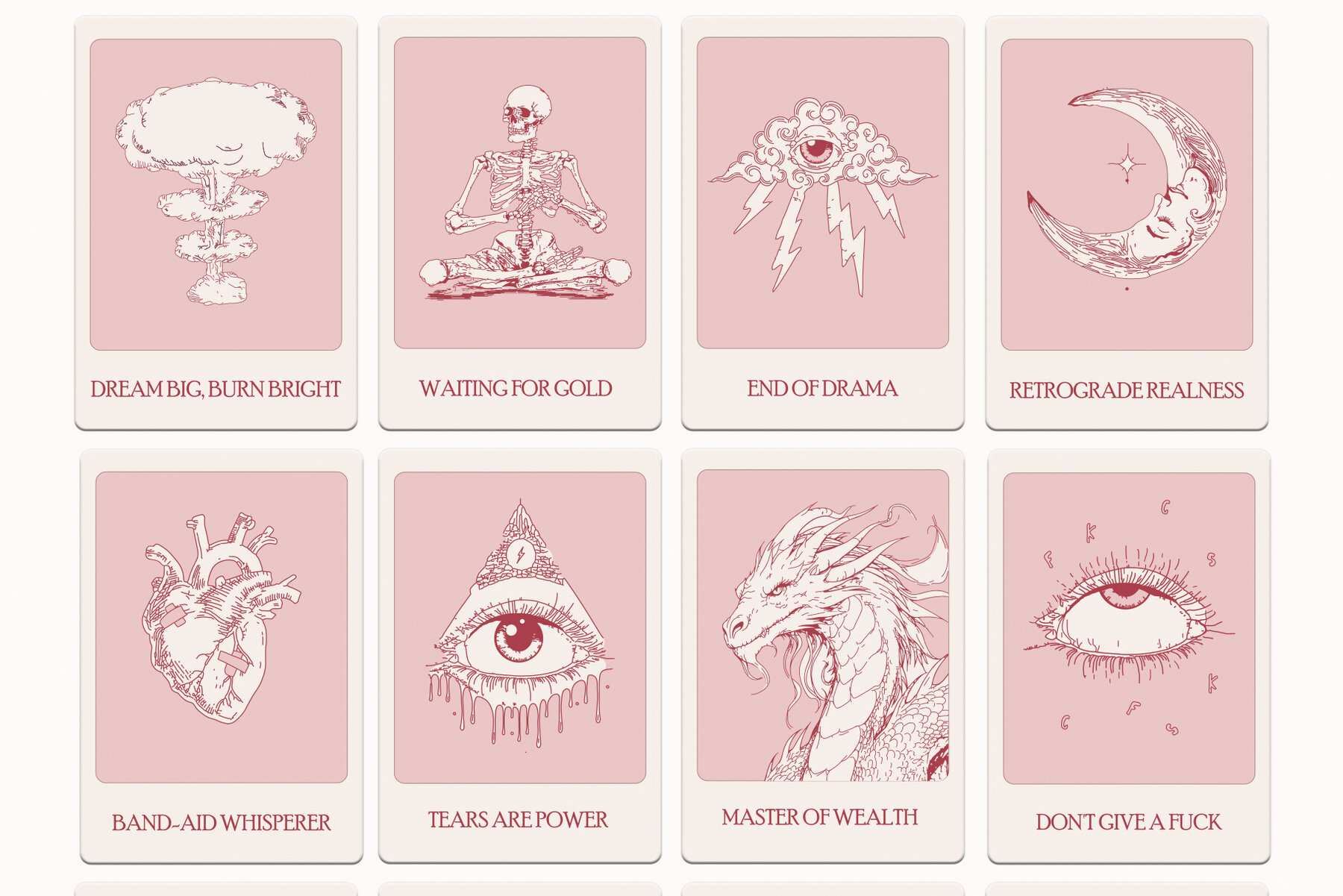 Not Tarot Cards   Clipart 9