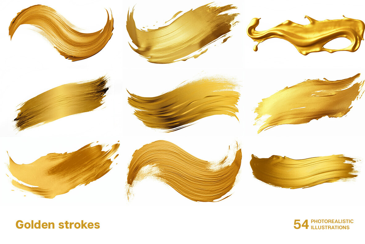 Golden Strokes 5