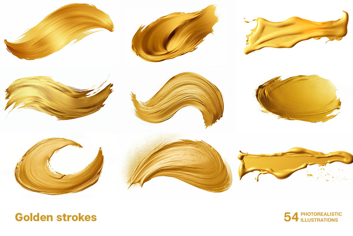 Golden Strokes 6