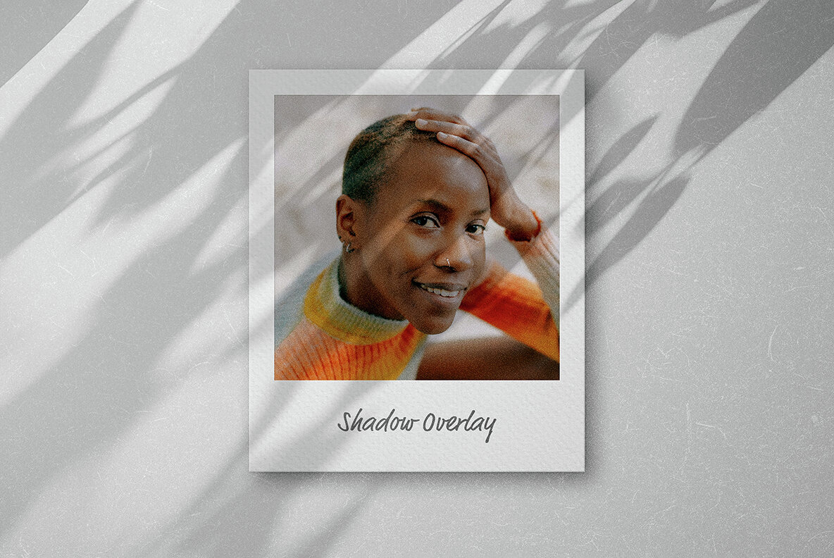 Botanical Shadow Overlays Set 7