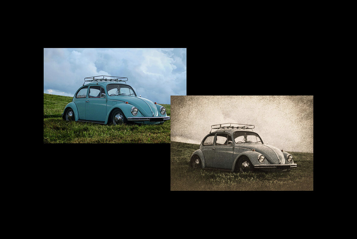 Vintage Sepia Photo Effect 6