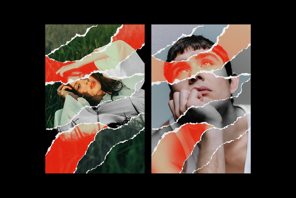 Pop Art Torn Paper Effect 6