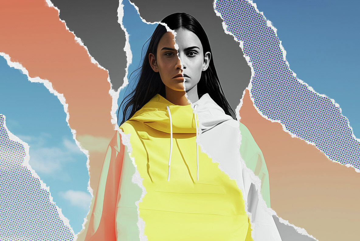 Pop Art Torn Paper Effect 7