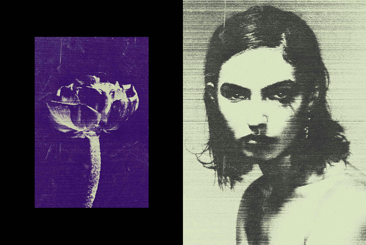 Broken Printer Photo Effect 5