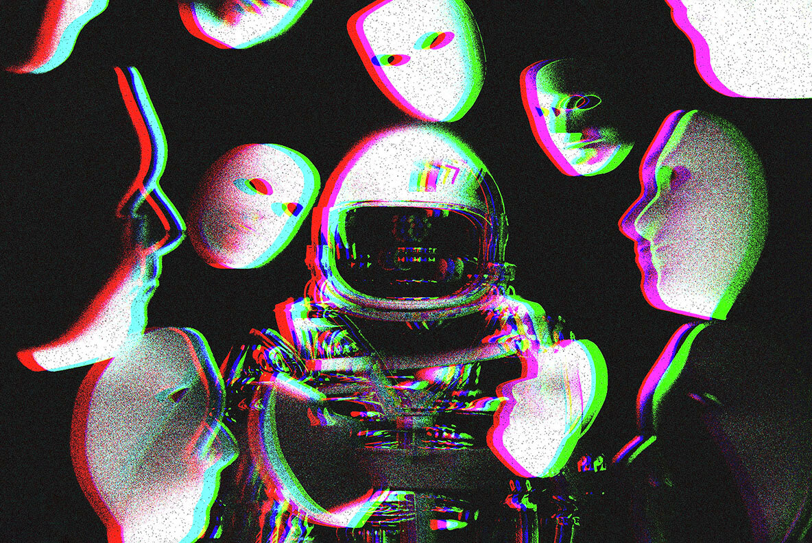 Grain Glitch Photo Effect 4