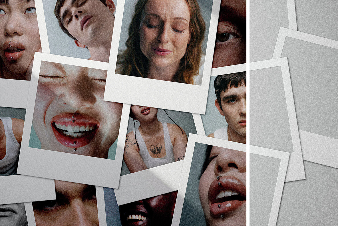 Instant Polaroid Frame Mockups Collection 12