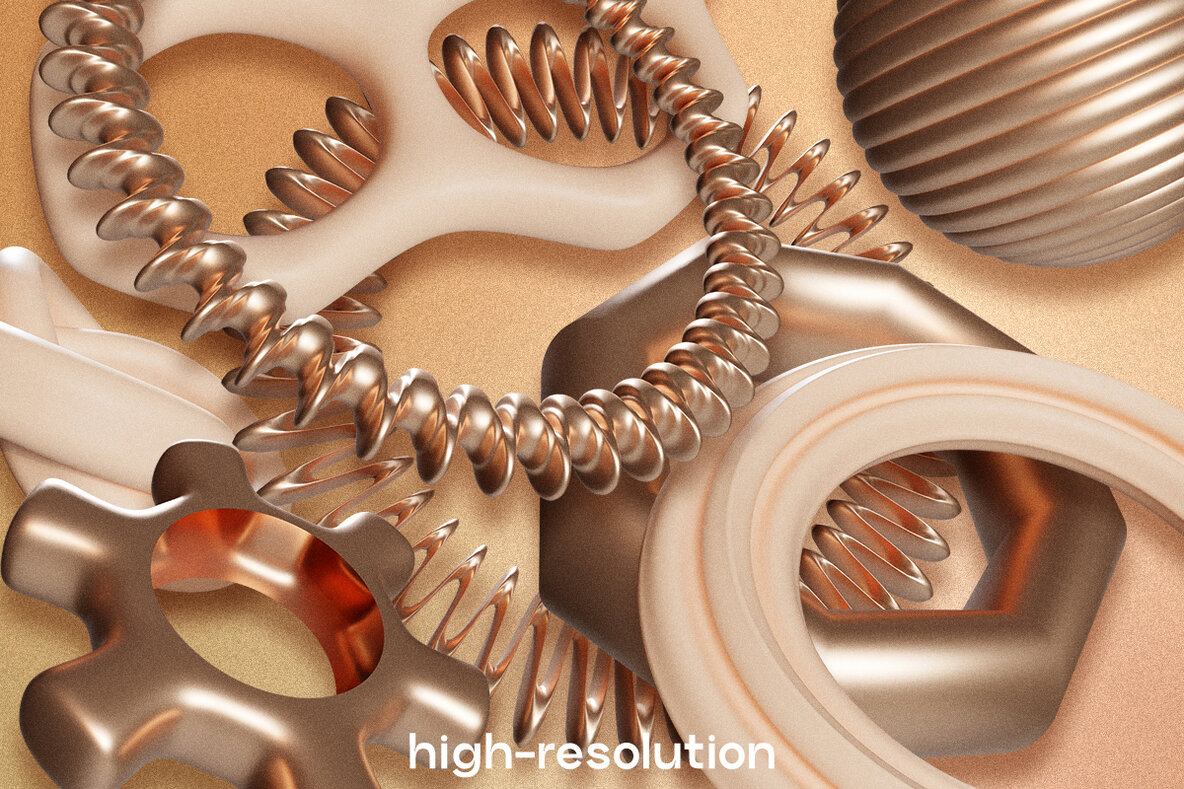 Peachy   3D Objects 4