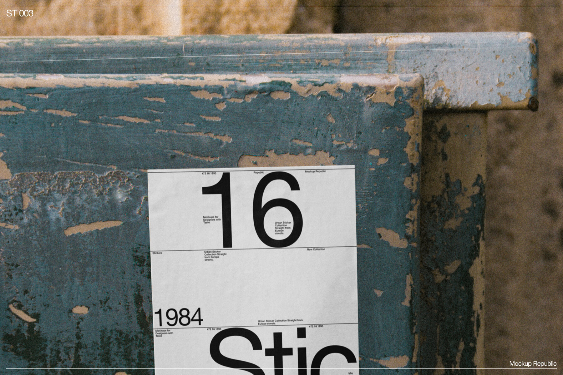 Sticker Mockup 003 3