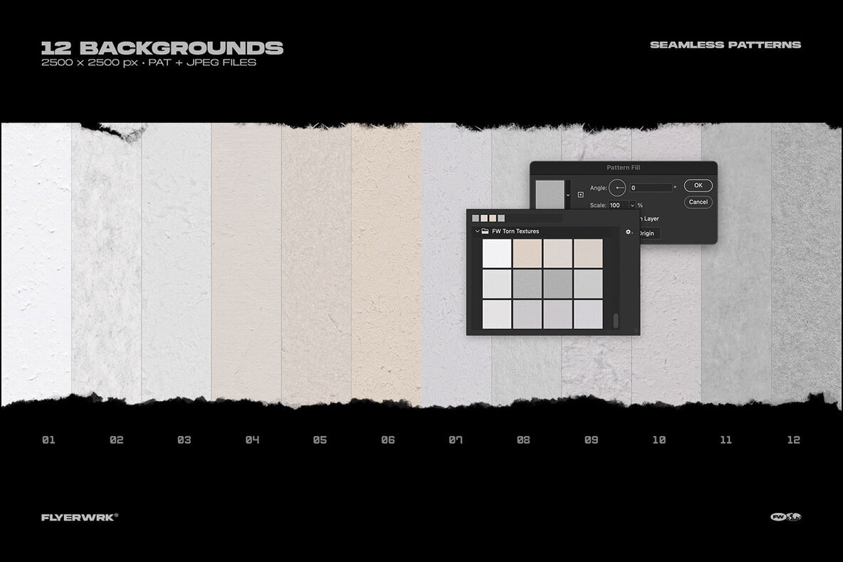 Rippers Edge Torn Paper Brushes 3