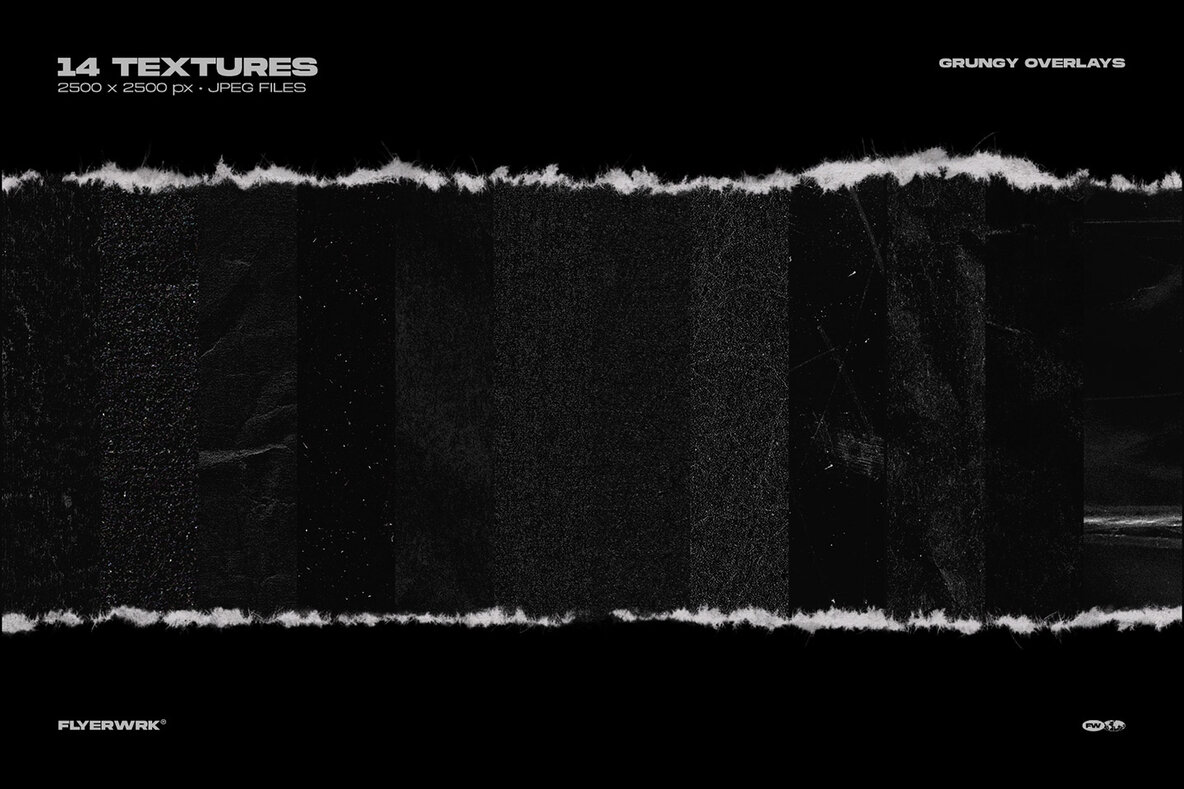 Rippers Edge Torn Paper Brushes 5