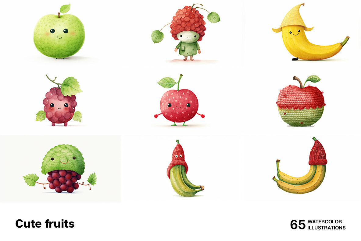 Cute Fruits 2