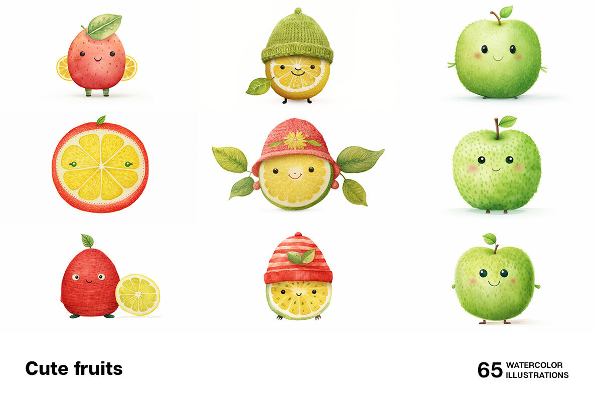 Cute Fruits 3