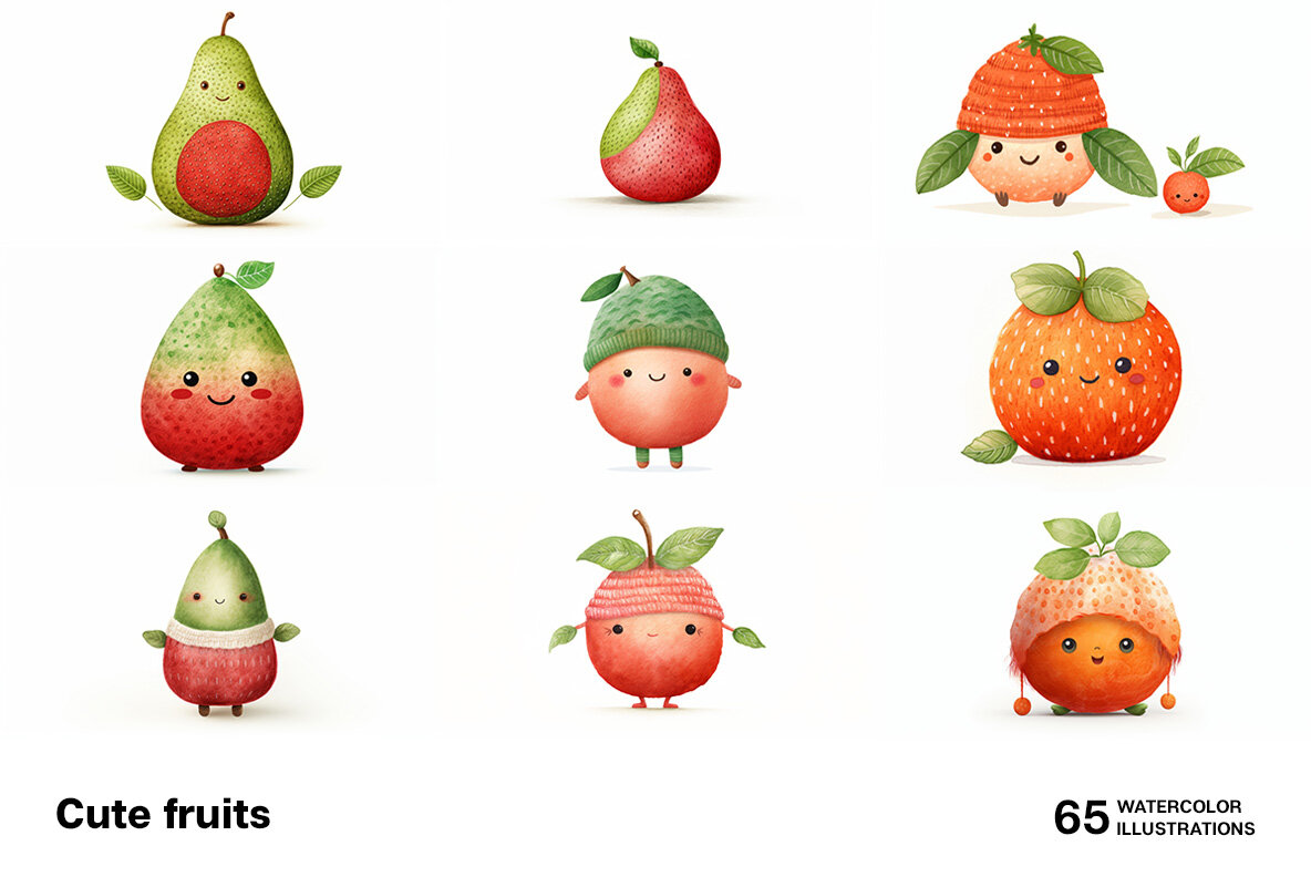 Cute Fruits 5
