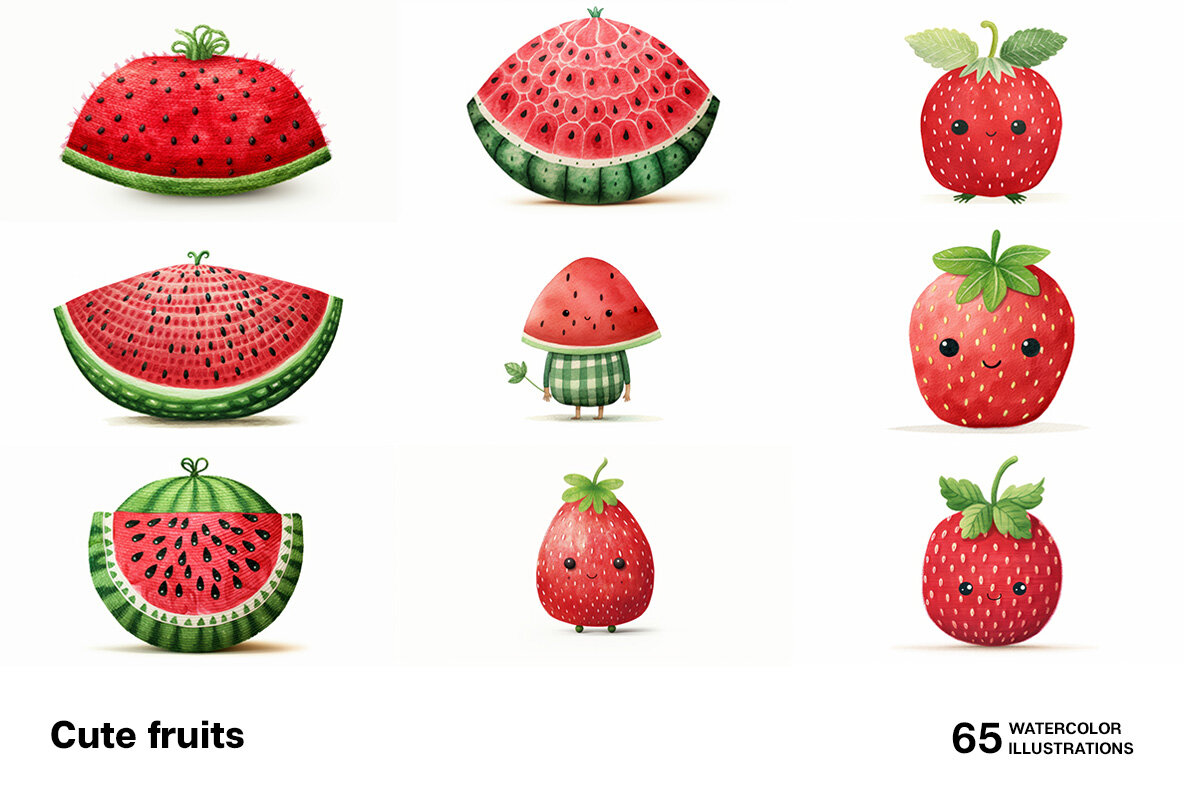 Cute Fruits 7