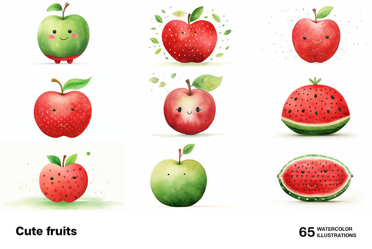 Cute Fruits 8
