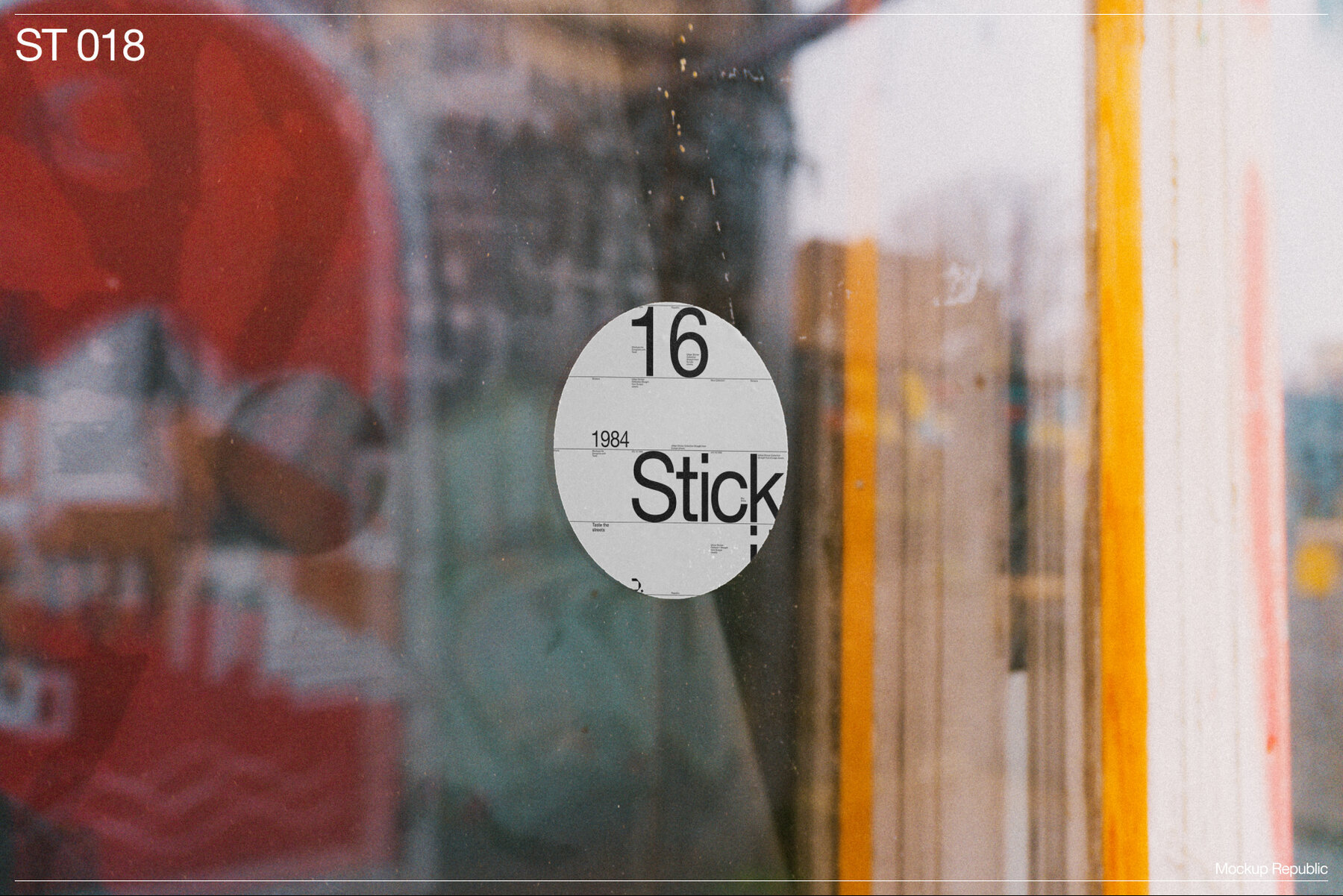 Stickers Mockups Bundle 2