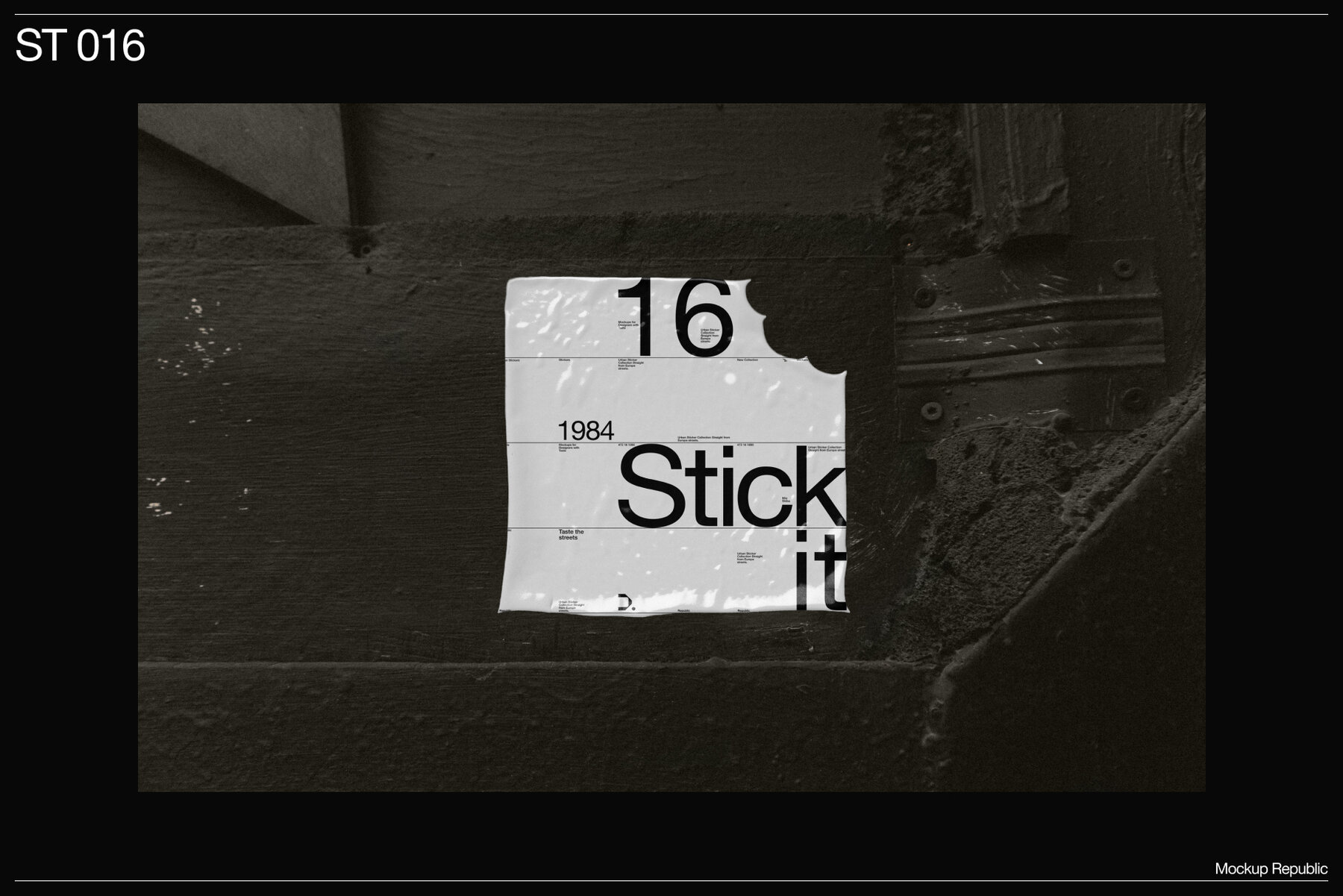 Stickers Mockups Bundle 9