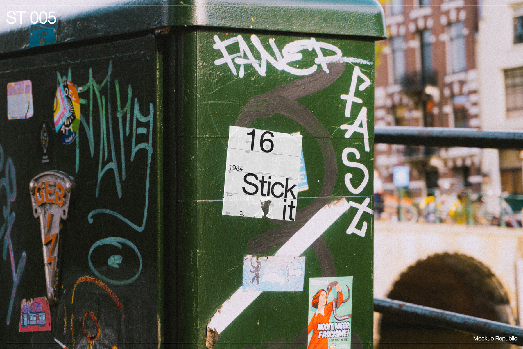 Stickers Mockups Bundle 10