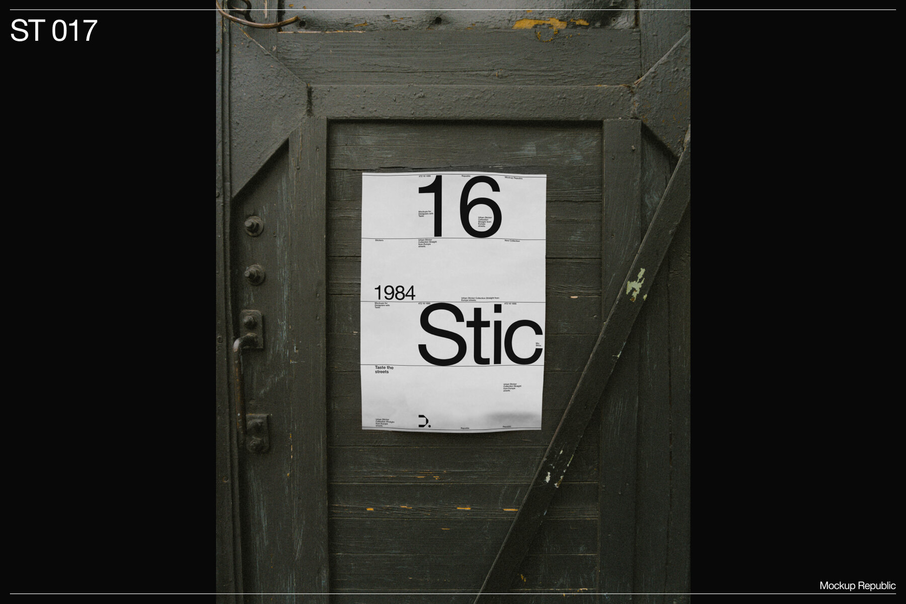 Stickers Mockups Bundle 11