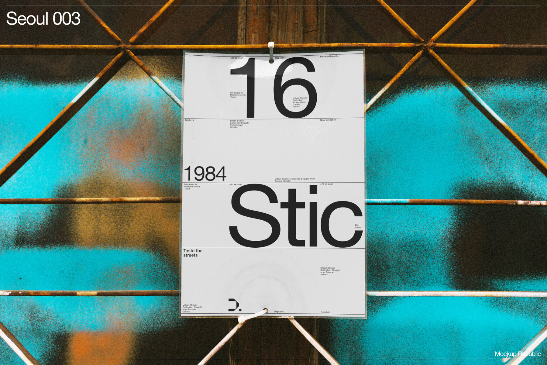 Stickers Mockups Bundle 15