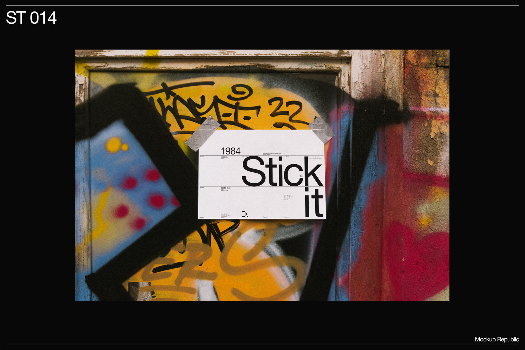 Stickers Mockups Bundle 17