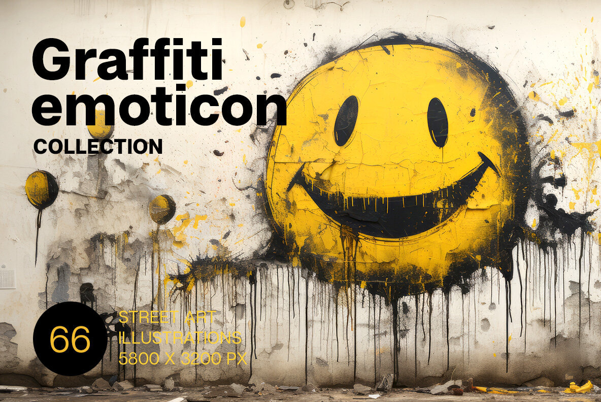 Graffiti Emoticons 1