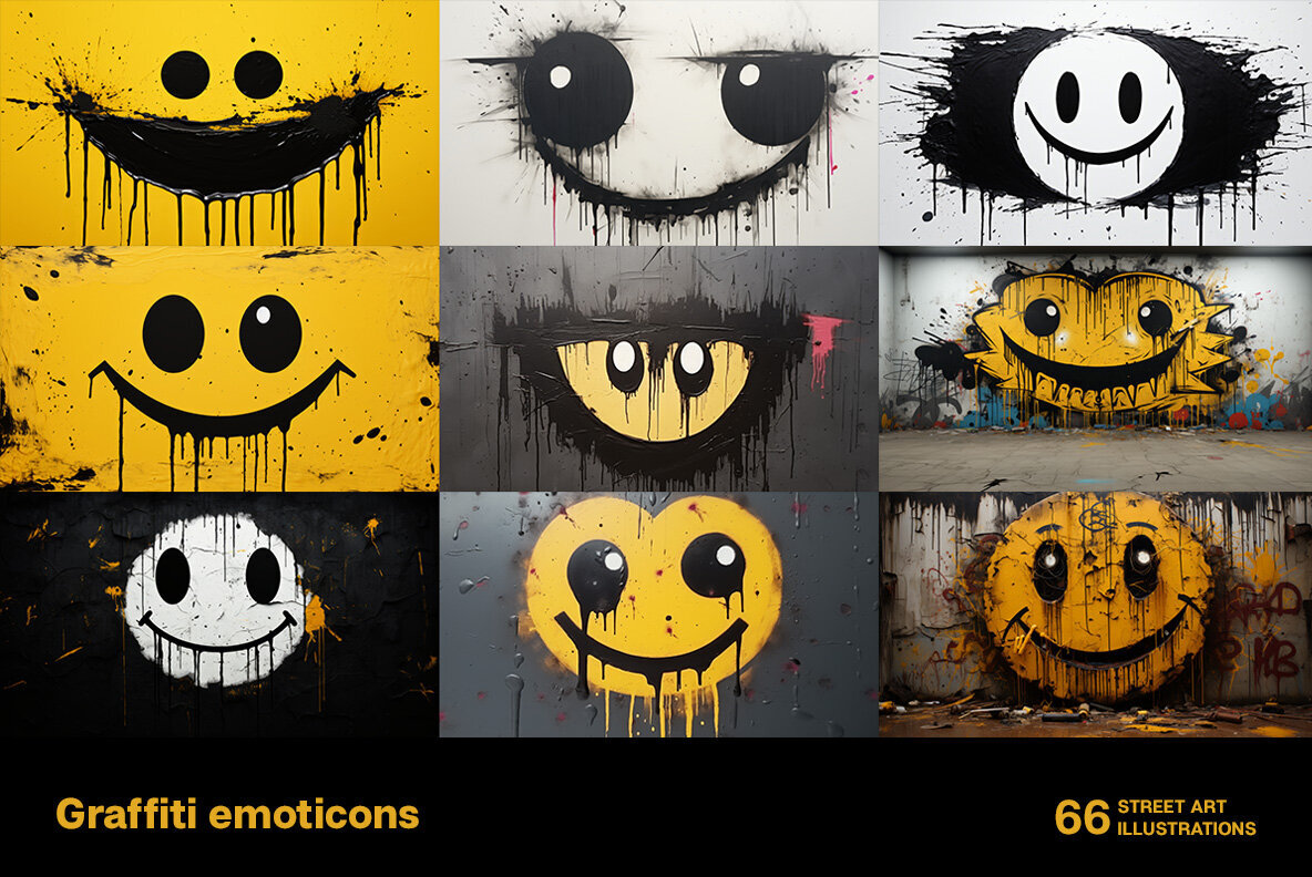 Graffiti Emoticons 2