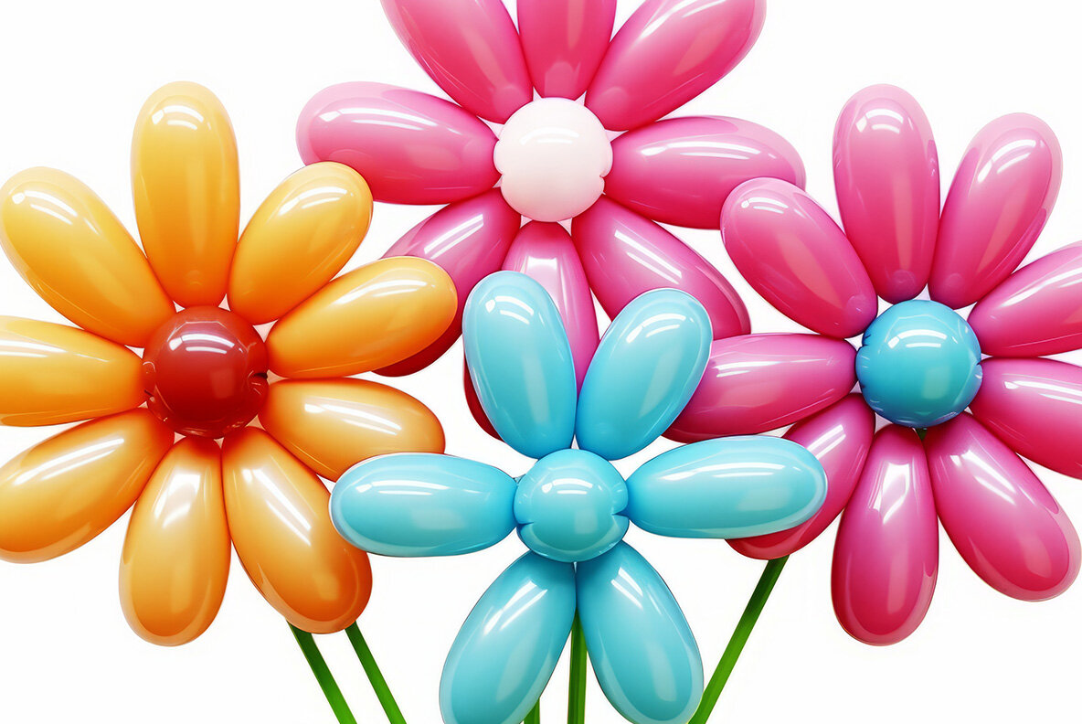 Balloons Flowers 9