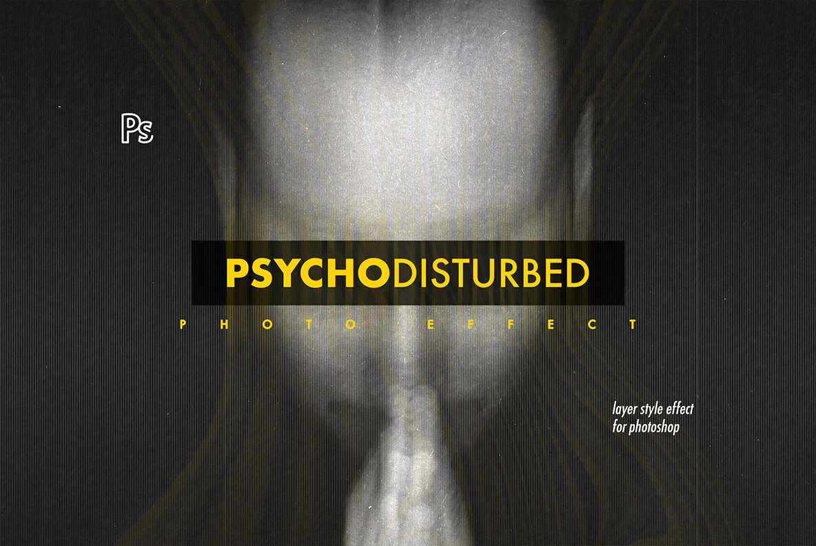 Psycho Disturbed Portrait Photo Effect 1