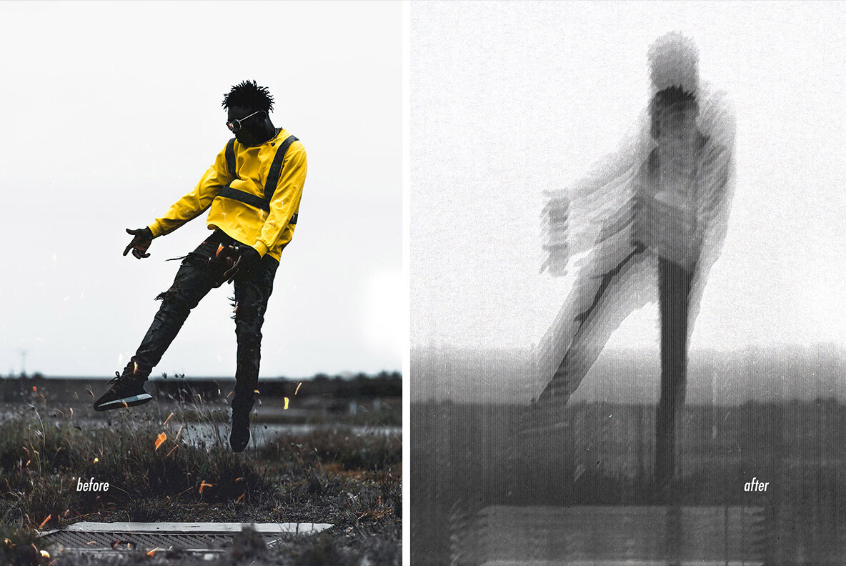 Psycho Disturbed Portrait Photo Effect 4