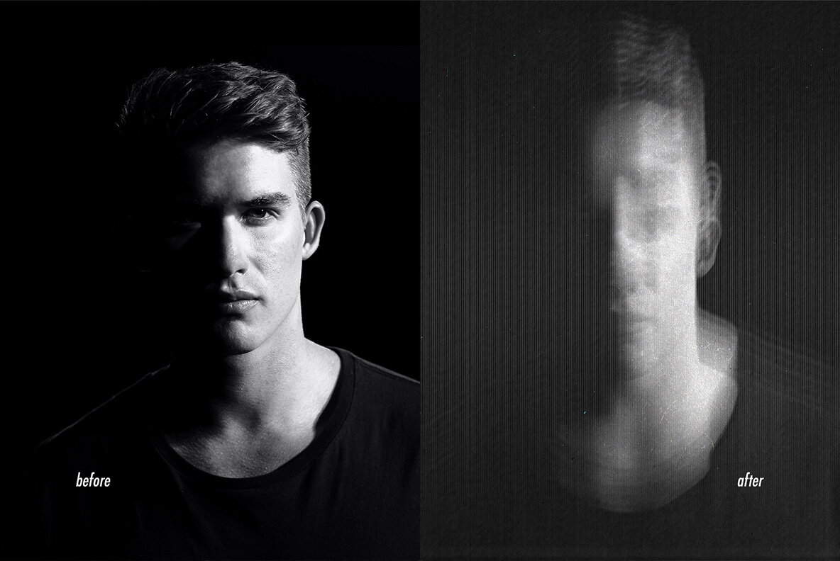 Psycho Disturbed Portrait Photo Effect 5