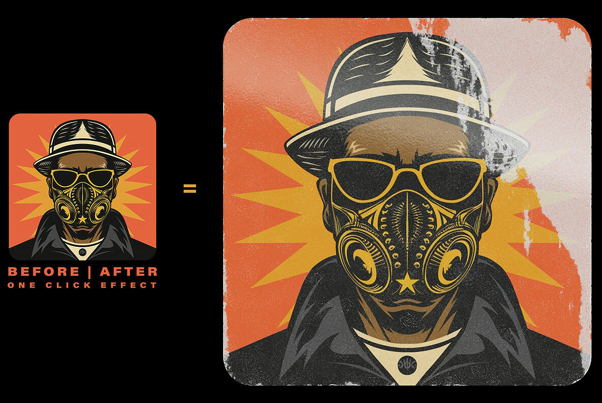 Raw Edge Sticker Poster Machine 2