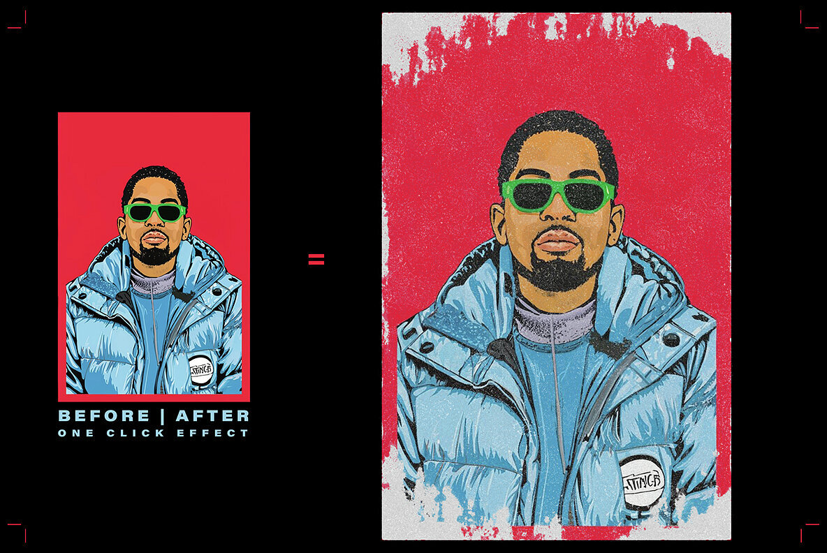 Raw Edge Sticker Poster Machine 3