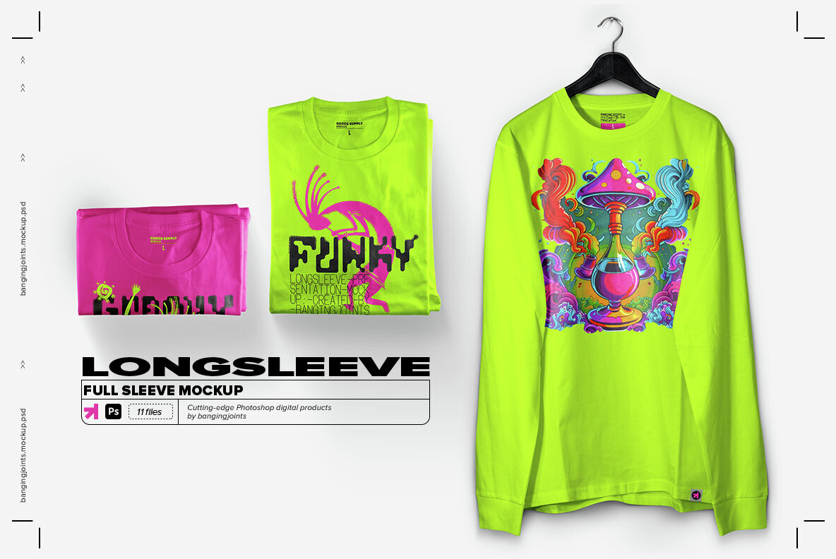 Longsleeve Presentation Mockup 1
