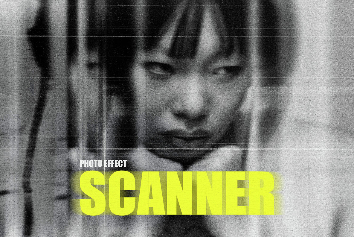 Broken Scanner Photo Effect 1