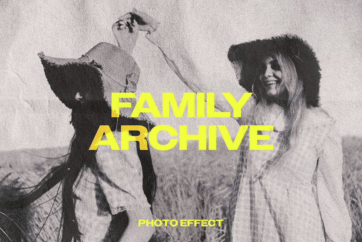 Family Archive Photo Effect 1