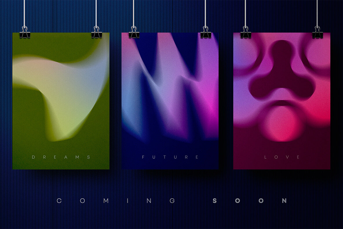 Marmalade Abstract Gradients   Shapes 7