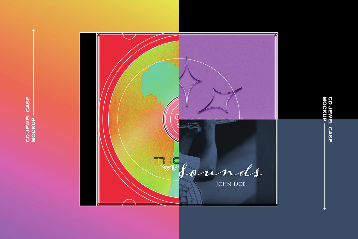 CD Jewel Case Mockup 7