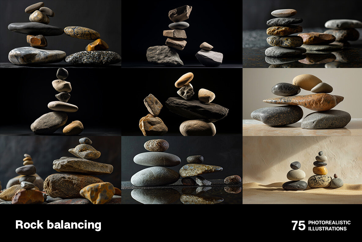 Rock balancing 6