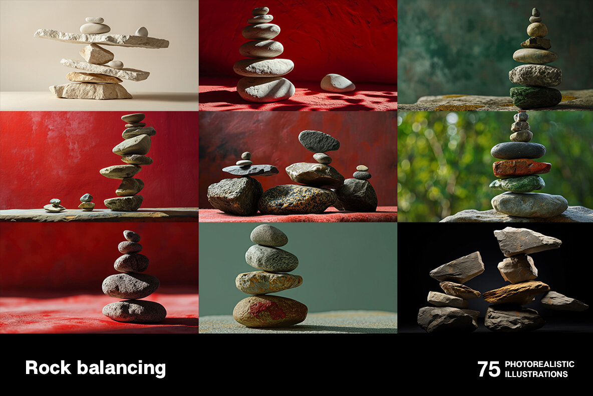 Rock balancing 7