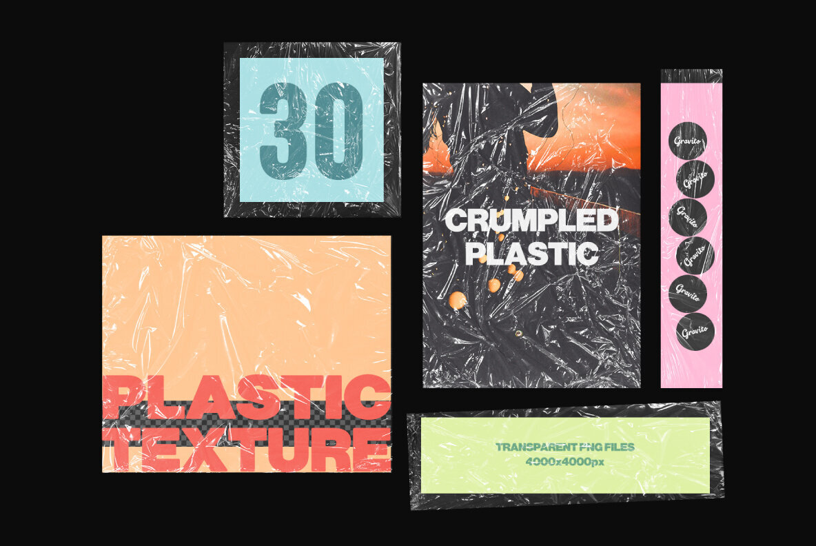 Plastic Crumpled Textures 2