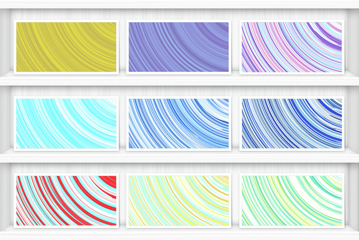 50 Colored Sunbeam Backgrounds 7