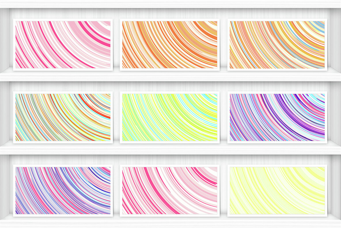 50 Colored Sunbeam Backgrounds 9