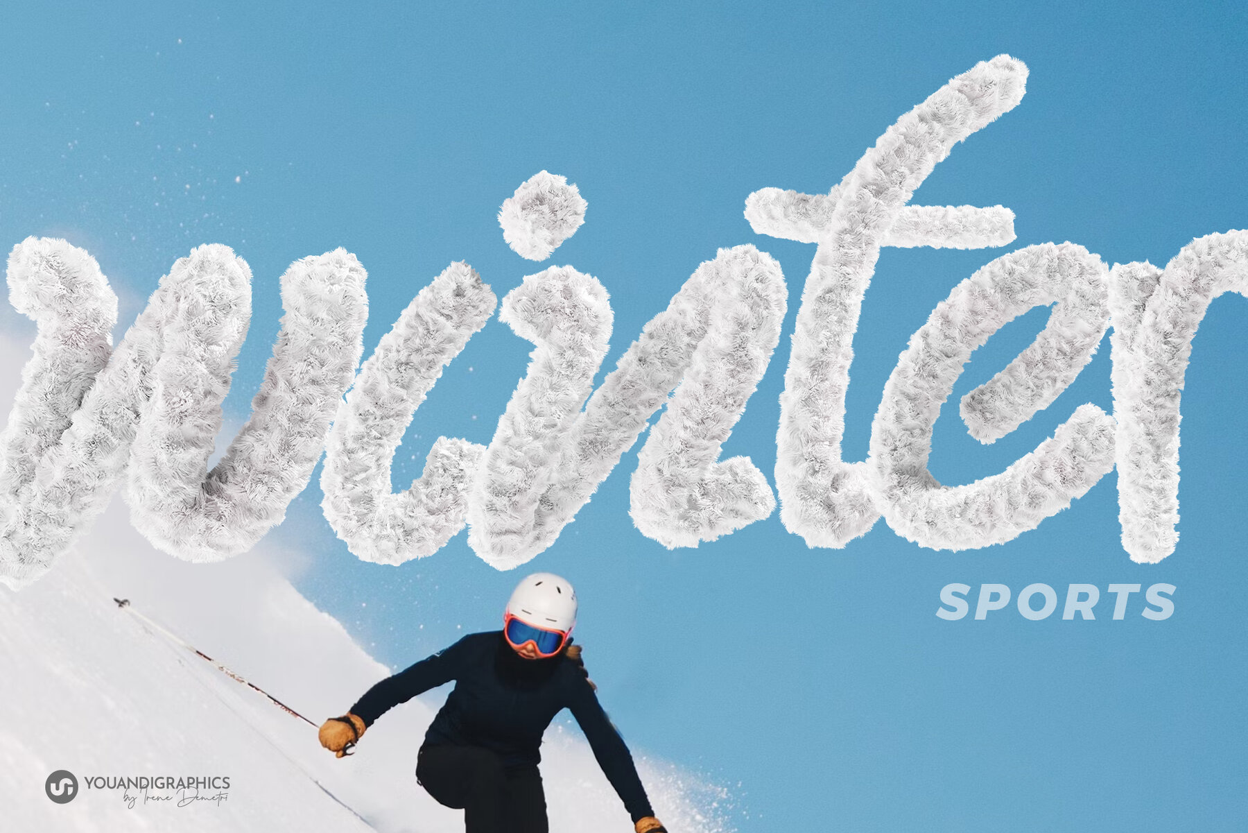 Fur 3D Lettering Set 7