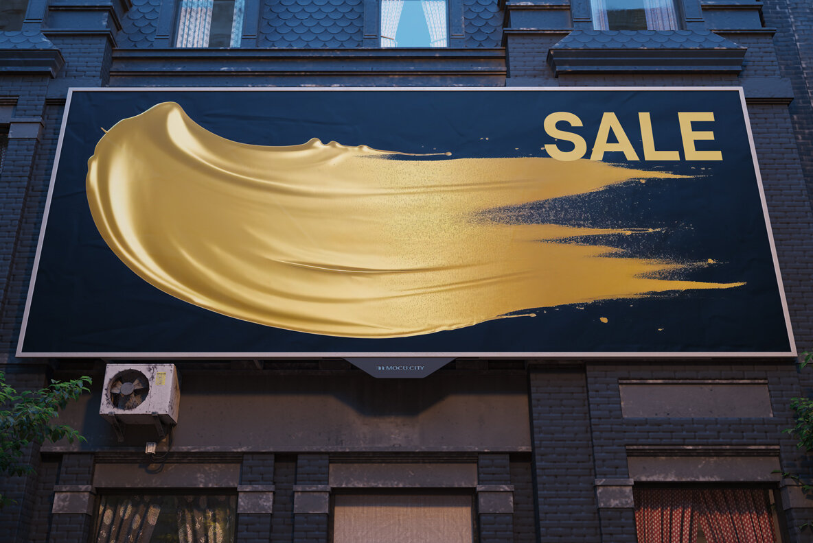 Golden brush strokes on black 11