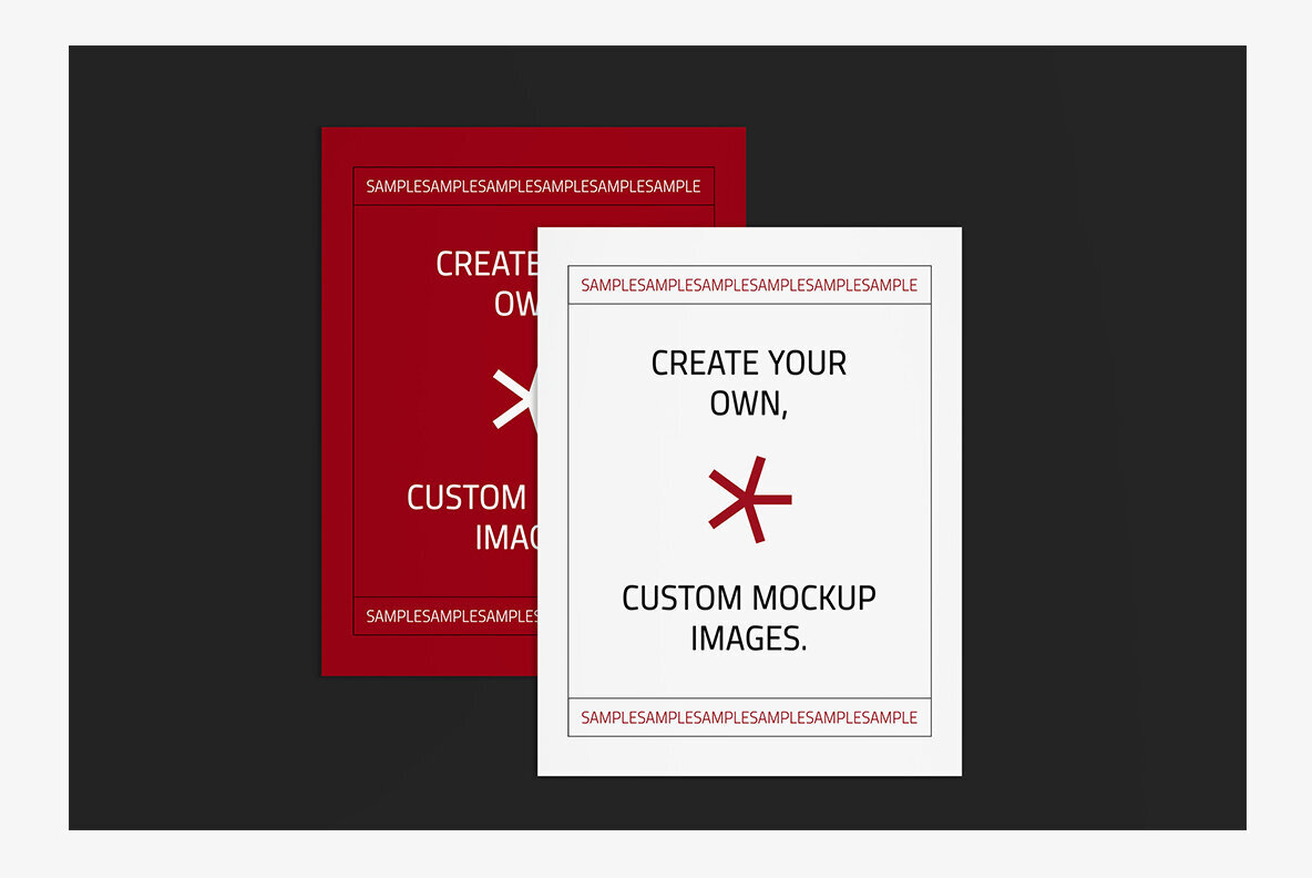 US Letter Poster Flyer Mockups 3