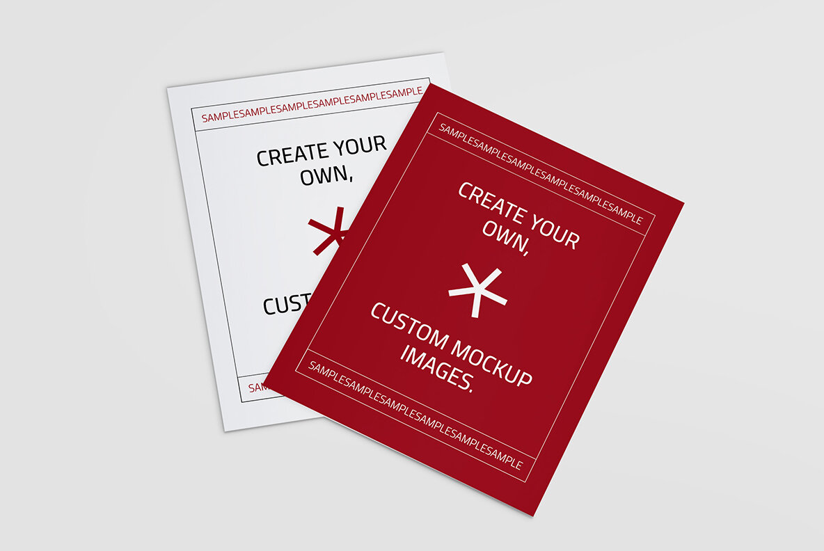 US Letter Poster Flyer Mockups 4