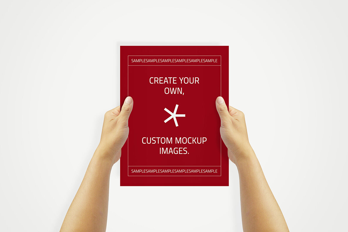 US Letter Poster Flyer Mockups 6